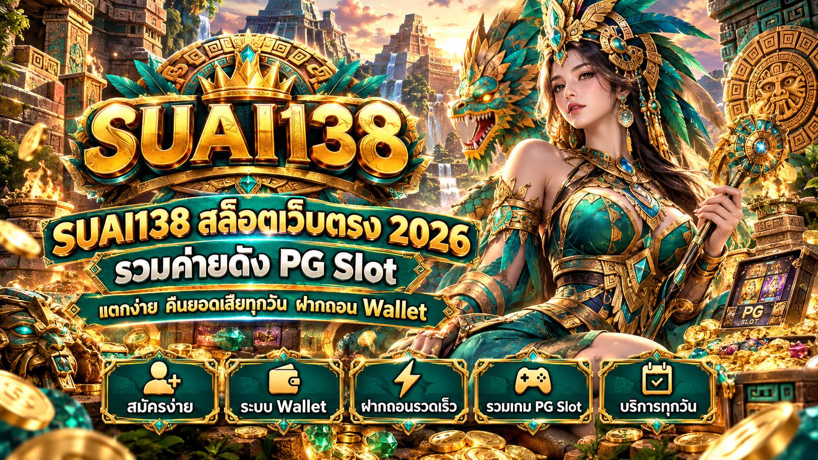 SUAI138 สล็อตเว็บตรง 2026